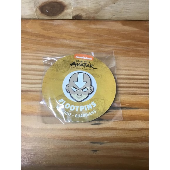 Avatar: The Last Airbender Aang Loot Crate Pin #Lootpins May 2017 Guardians NIP - Picture 1 of 2